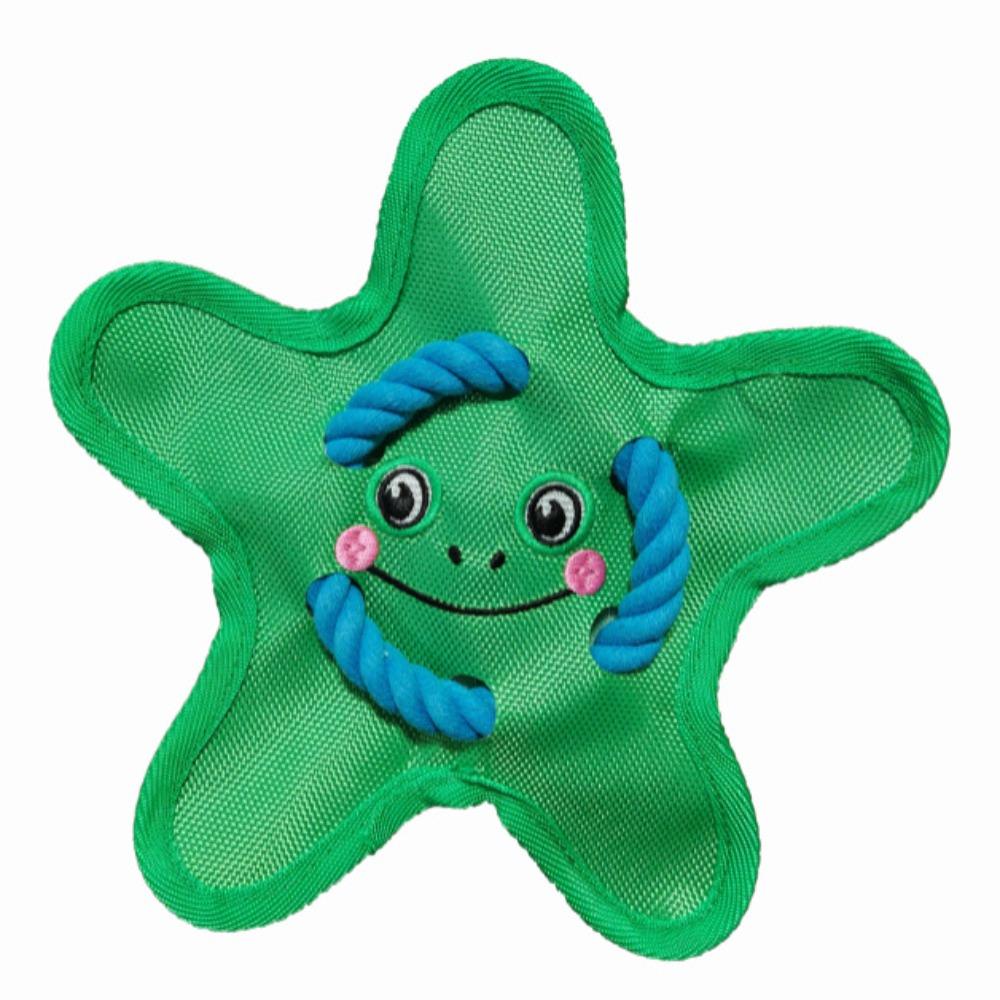 Bite Resistant Interactive Dog Throw Toy Squeak Sound Pet Teeth Cleaning Toy Puppies Use