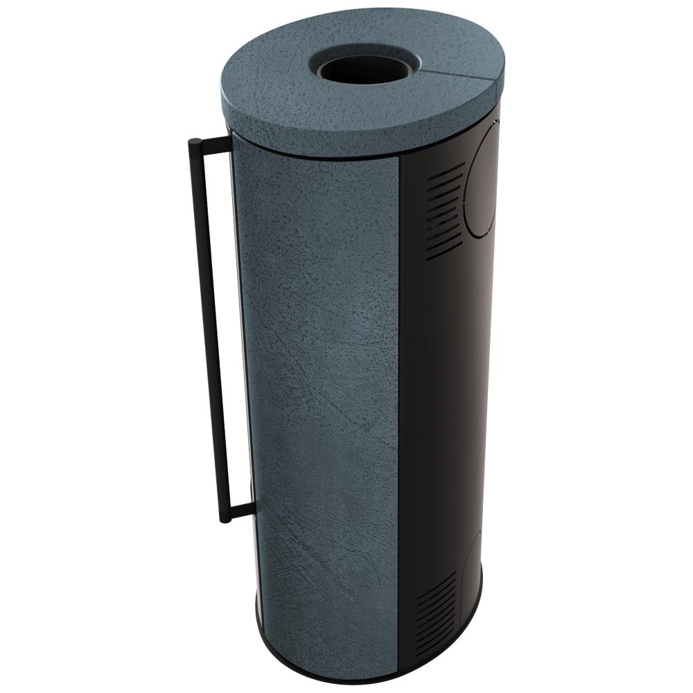 KRATKI ERIK Ø150 5.5 kW SERPENTINO Ceramic Stove with Ceramic Lid