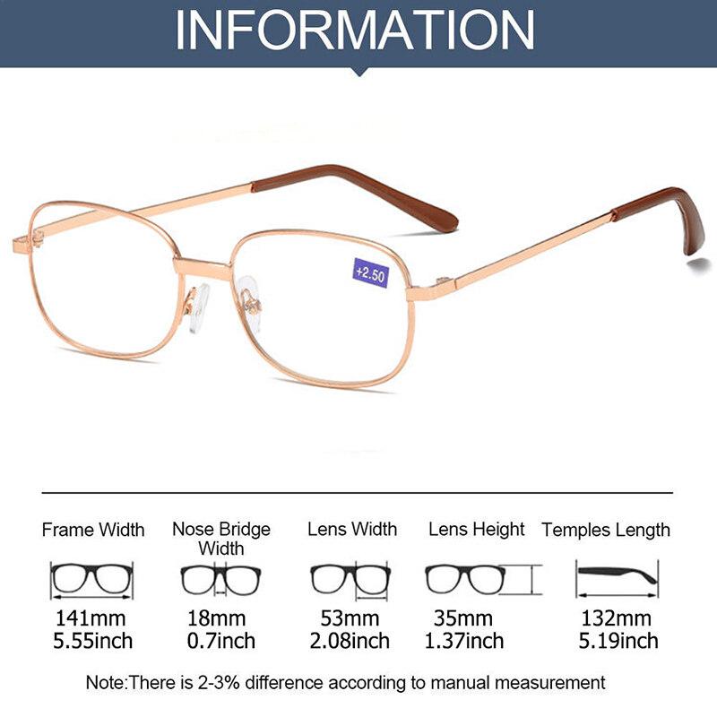 Очки для ухода за зрением, пресбиопия, металлические очки для дальнего зрения, очки для чтения, бифокальные очки, мультиф