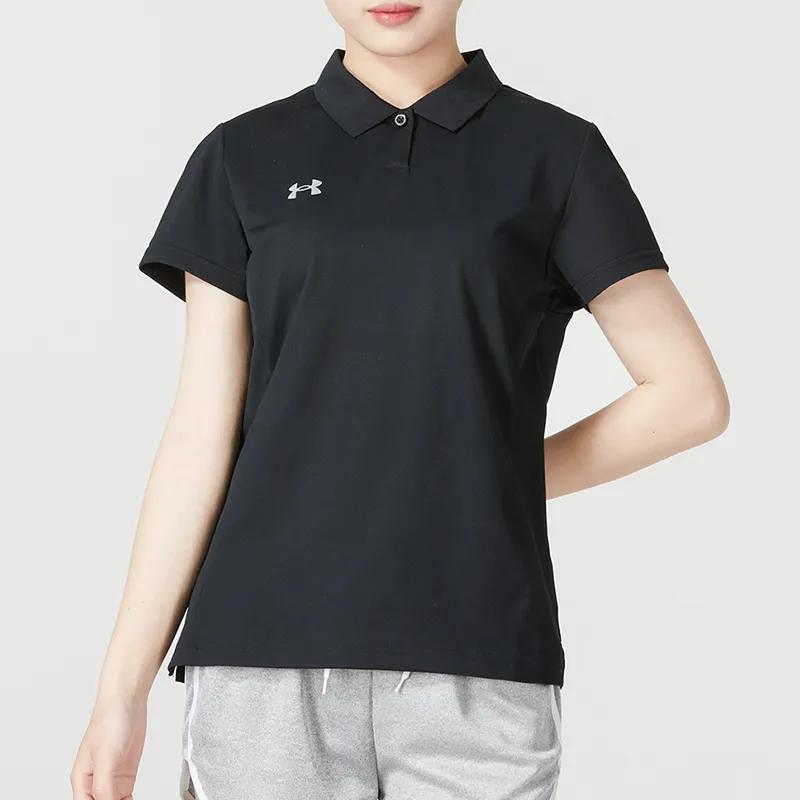 Under Armour Sports Life Collection Polo Shirt Women's Black (Unisex) Polo Shirts 23500510 001