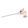Crystal Bridal Ancient Style Chinese Hanfu Tassel Hairpin Pearl Hair Fork Flower Hair Sticks
