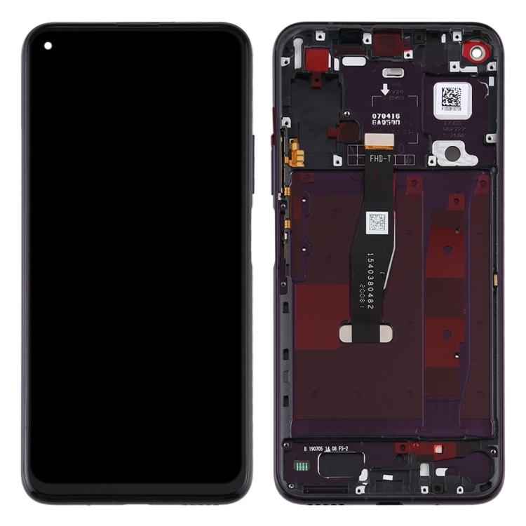 Grade B LCD Screen and Digitizer Assembly+Frame Replacement (without Logo) for Honor 20 Pro