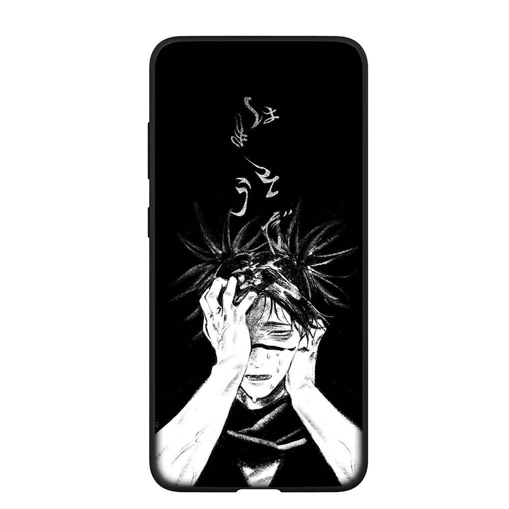 Чехол для телефона Samsung Galaxy S25 S24 S23 iPhone 16 15 Xiaomi Redmi Note 14 13 12 16E X 11 Pro Max OPPO Moto Huawei Jujutsu Kaisen Gojo Satoru Cover
