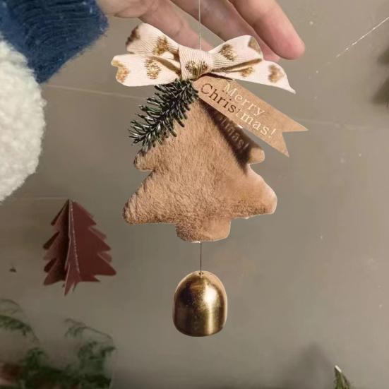 Подвеска Yousheng Christmas, праздничная подвеска в виде колокольчика на рождественскую елку, изысканное подвесное украшение в виде колокольчика для украшения дома на праздник