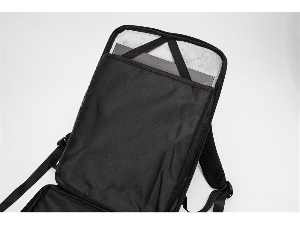 Мужской премиальный кожаный водонепроницаемый рюкзак для ноутбука - для бизнеса и путешествий