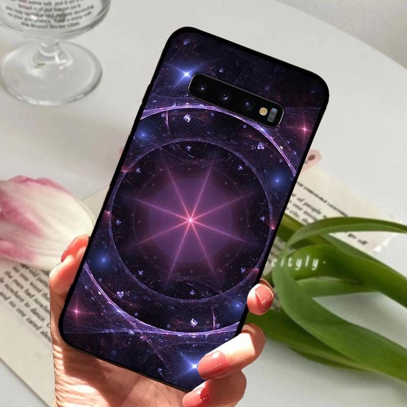 Чехол для Samsung S10 S10+ S10E Силиконовый Чехол Модный Расписной Мягкий ТПУ Чехол Для Samsung Galaxy S10 S 10 Plus S10E Чехол для Телефона