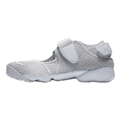 Air Rift Дышащие Удобные Mary Jane Нескользящие Прочные Низкие Повседневные Туфли Мужские кроссовки Серый 847609-002