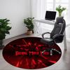 1 шт. Круглый коврик для офиса Devil May Cry, Нескользящий, Мягкий и прочный офисный коврик для декора интерьера, Идеально подходит для офиса yy250915075