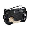 Solar Hand Crank Emergency Radio Rechargeable Waterproof Bluetooth-compatible Speaker AM/FM Solar Powered