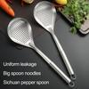 Practical Heat-Resistant Multipurpose Stainless Steel Kitchen Skimmer Spoon Cooking Ladle Strainer Kitchen Supplies Colander Spoon