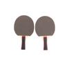 2PCS Table Tennis Paddles and ABS Balls Portable Basswood Handshake Table Tennis Rackets Accessories Set for