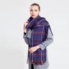 Ladies Double-sided Thousand Bird Grid Scarf, Imitation Cashmere Thermal Scarf, Shawl