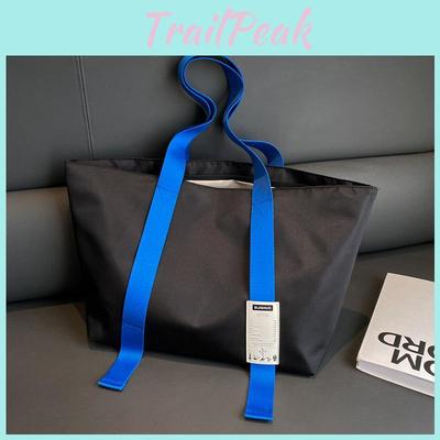 Модная нейлоновая сумка-тоут нового стиля 2024 года для женщин большой вместимости и с минималистичным дизайном для города