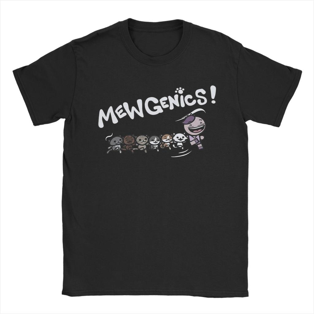 Mewgenics MewGenics Милые Ангелы Кошки Игра Фан Новое Поступление Футболки для Унисекс Женщин 100% Хлопок Футболка Одежда
