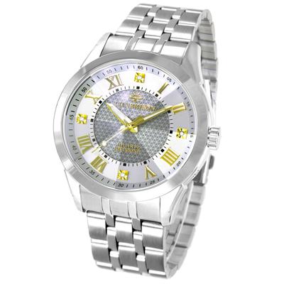 Мужские серебряные часы John Harrison JH-083MGW
