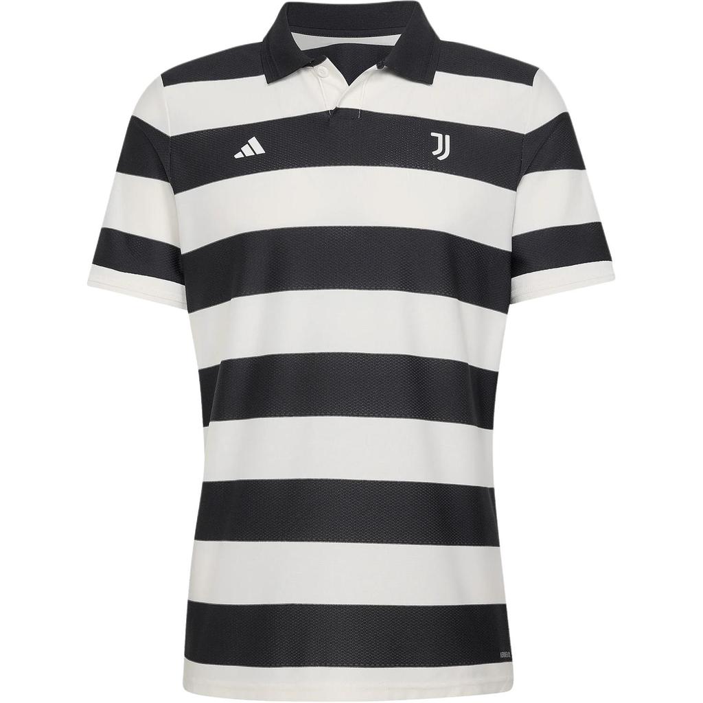 adidas Ювентус Легкая Влагоотводящая Дышащая Полосатая Футболка с Коротким Рукавом Мужские топы KB8066