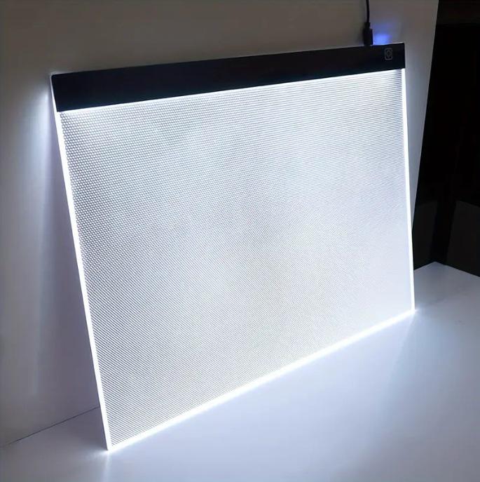 Adjustable LED Light Pad for Tracing and Drawing - Children's Copy Board with USB Connection