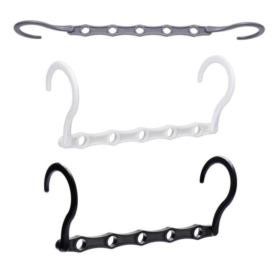 8 шт. вешалок для одежды с поворотным крючком на 360 градусов, с высокой грузоподъемностью, складные вешалки