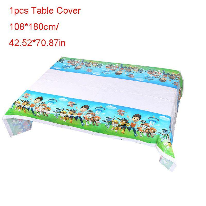 Праздничные товары для детской вечеринки в стиле «Щенячий патруль» с красочными украшениями и необходимой посудой