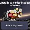 100W 3 In 2 Data Cable  Micro USB Type C Lighting Fast Charging Wire for Huawei Samsung Mobie Phone Cable