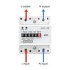 4P LED Din Rail Electricity Power Consumption Wattmeter Energy Meter DDM75S 10-40A Single Phase