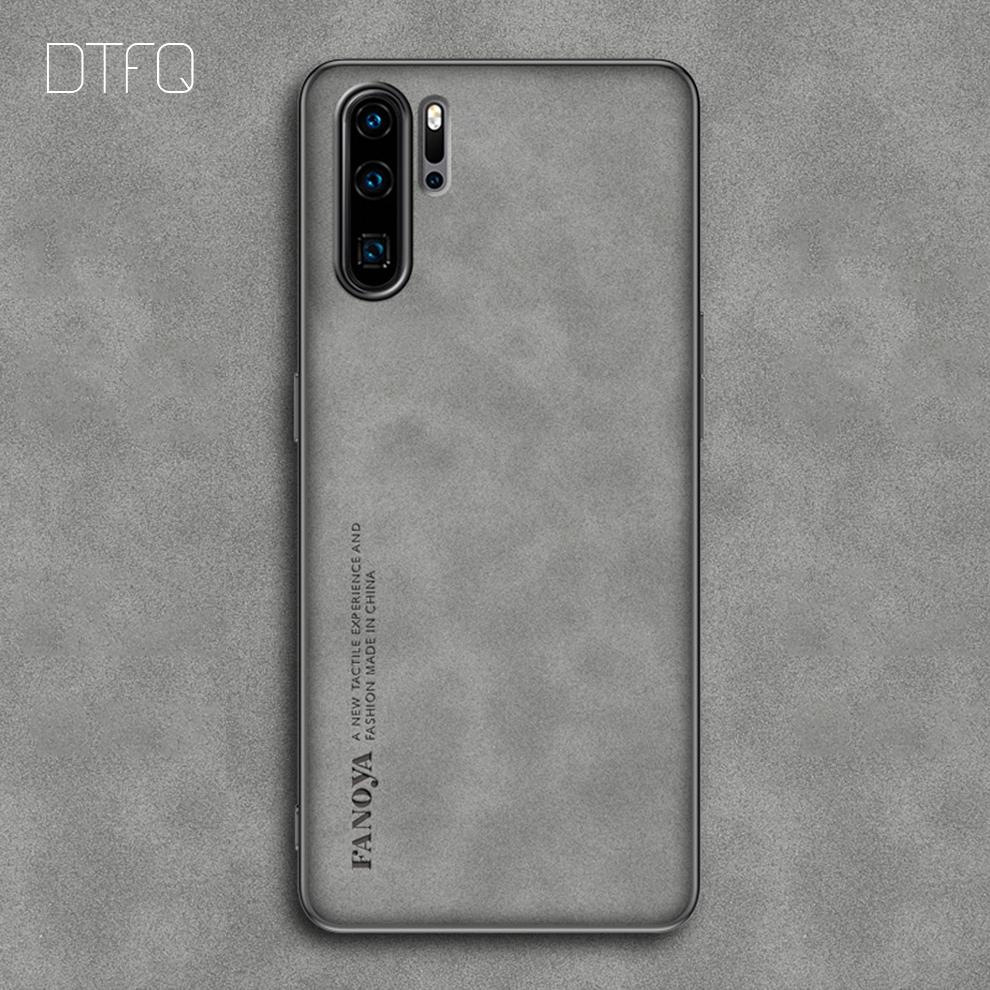 Чехол для Huawei P30 Lite, гибридный силиконовый + пластиковый чехол, чехол для Huawei P30, роскошный кожаный чехол с узором для Huawei P30 Pro