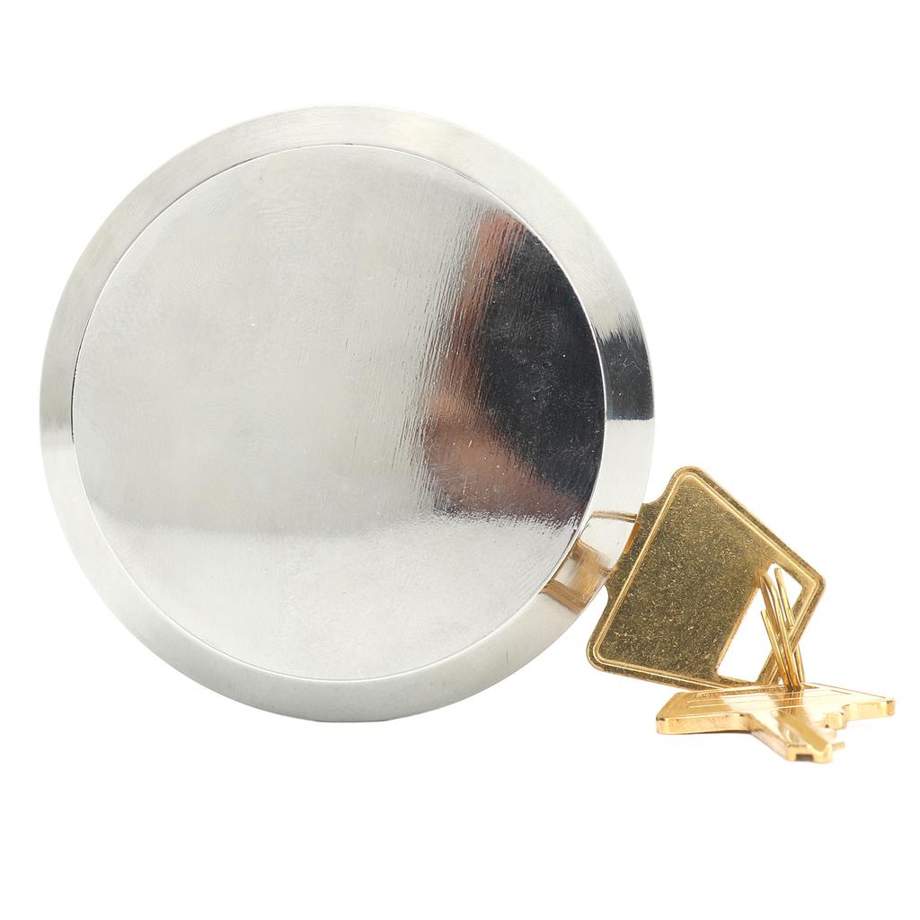 Навесные замки со скрытой дужкой Высокая безопасность Устойчивые к взлому Замок-шайба для дверей прицепа с 2 ключами для