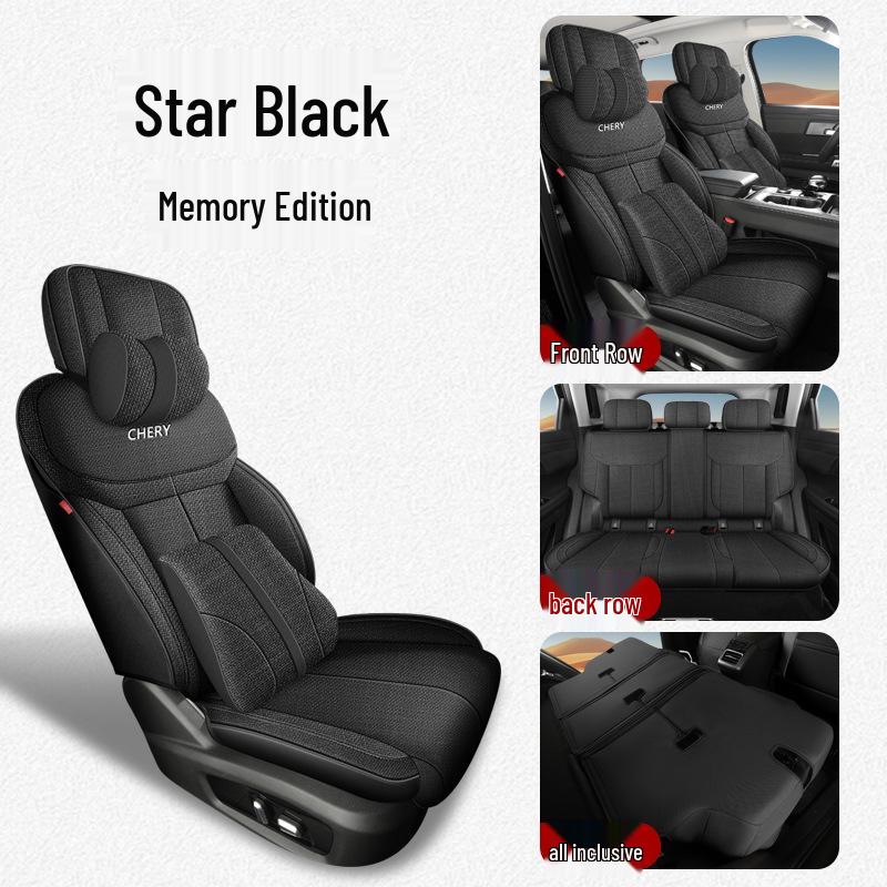 Дышащая льняная накидка на сиденье автомобиля Chery Fengyun T6