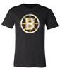 Футболка с потертым логотипом Boston Bruins S-6XL Отслеживание!!