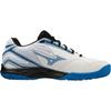 Tennis Shoes Break Shot 4 OC Cm 2E [Mizuno] White/Blue/Black 19.0