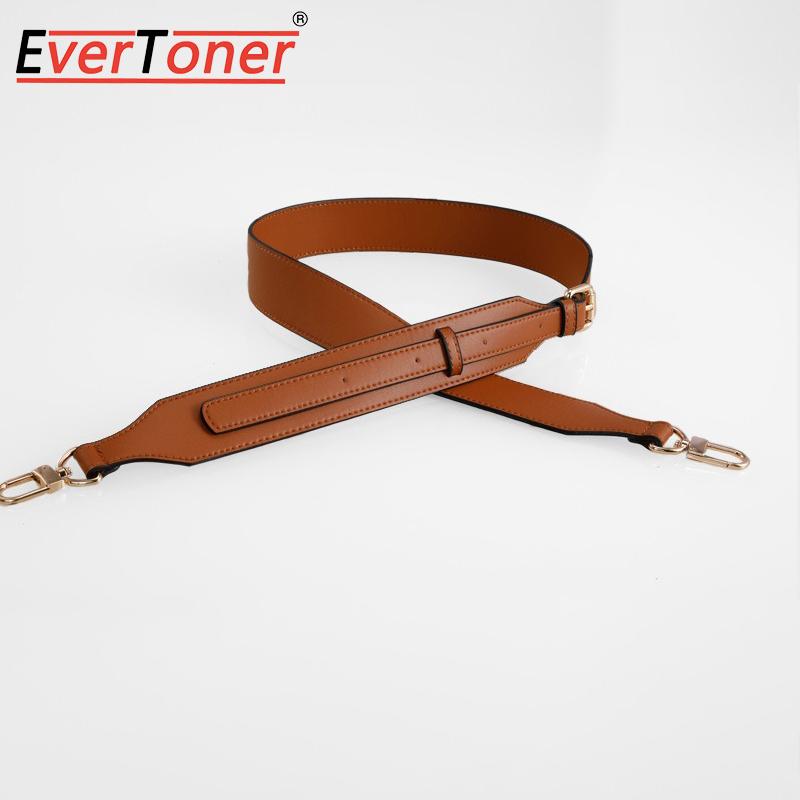 EverToner Fashion Leather Bag Straps Long Adjustable Leather Bag Strap Replacing Underarm Shoulder Straps Bag Accessory