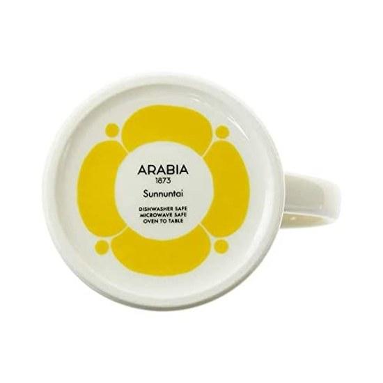 Genuine Import Arabia Sunnuntai Mug 0.35L Yellow