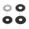 Bicycle Repair Chain Sprocket 410 12T 16T 18T 28T Sprocket Electric Scooter Motor Engine Sprocket Chain Wheel