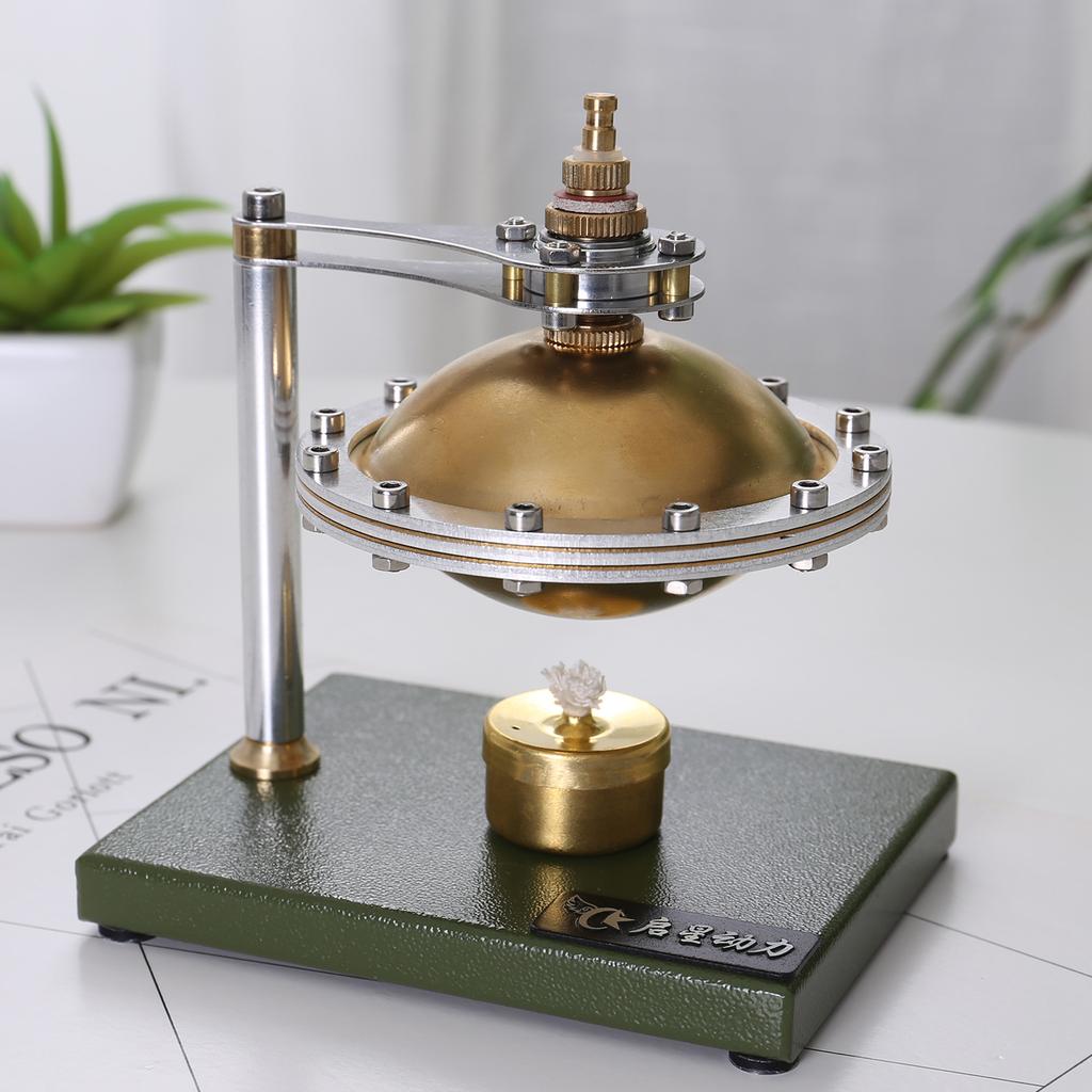 Hot Air Stirling Engine Motor Model DIY Unassembled Steam Flying Saucer Full Metal Physics Science Experiment Toy