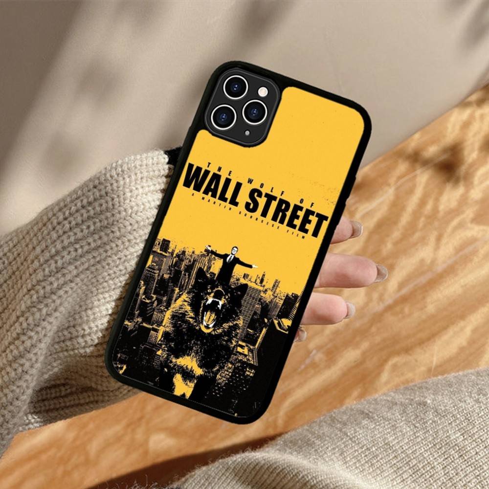 ТВ Волк С-Улицы С-Стены Для IPhone 17 16 Pro Max Air 15 14 13 12 Mini Plus 11 Жесткий PC+TPU Задняя Крышка Телефона