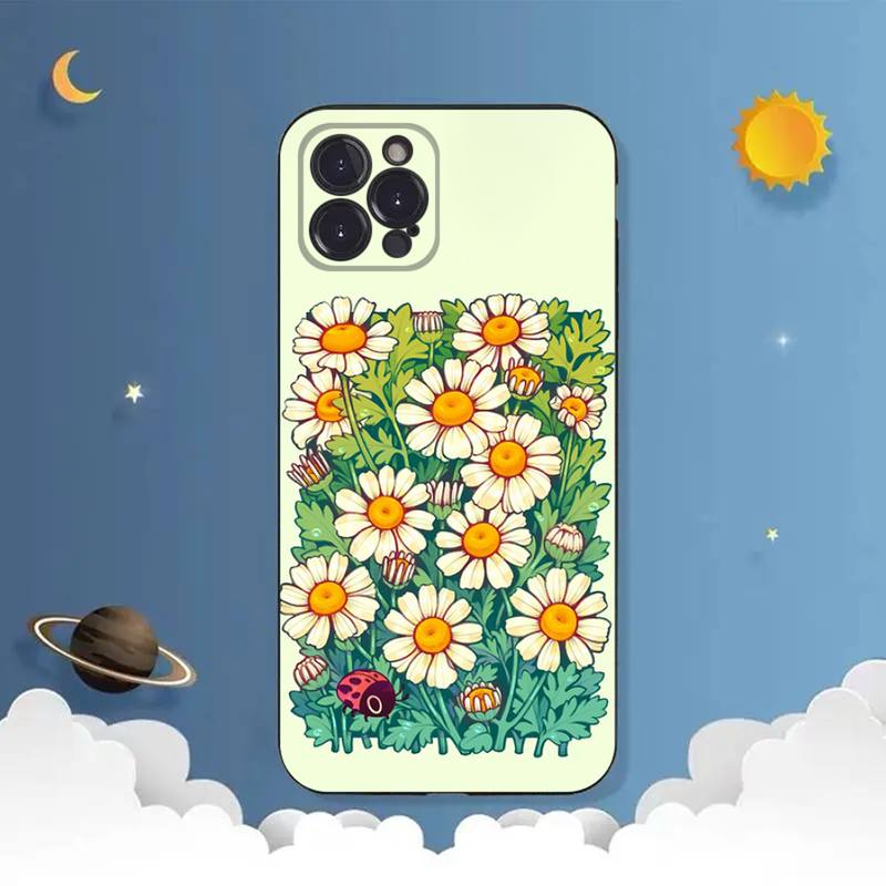 Чехол для телефона с растениями и цветами для iPhone Samsung Galaxy Redmi Xiaomi Oppo OnePlus Note SA 7 8 9 10 11 12 13 14 20 21 22 23 53 54 Pro Max Ultra TPU Soft