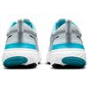 Nike React Miler 2 Pure Platinum Chlorine Blue Мужские кроссовки Серо-черные CW7121-003