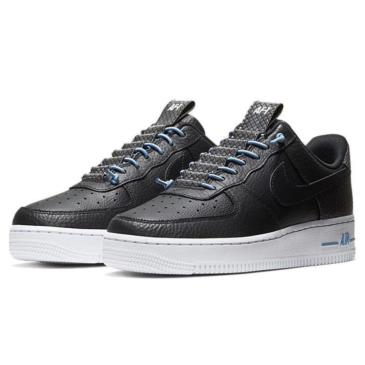 Nike Air Force 1 Low '07 Lux Черный Светло-синий Женские 898889-015