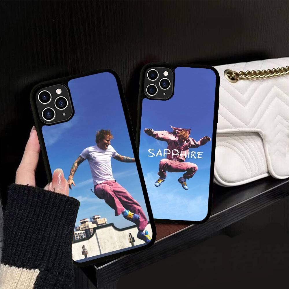 Певец Эд Ширан Для iPhone 17 16 15 14 13 12 11 Pro Max Plus Ударопрочная задняя крышка телефона из ПК+ТПУ