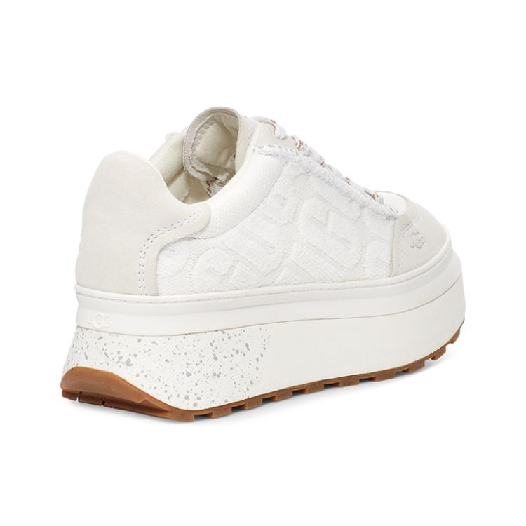 UGG Кеды Marin Lace Logo 'Белый' Женские 1125025-WHT