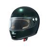 MARUSHIN Motorcycle Helmet Neo Retro Full Face END MILL Vintage Metallic Green M Size MNF1 02001333 (57-58cm)