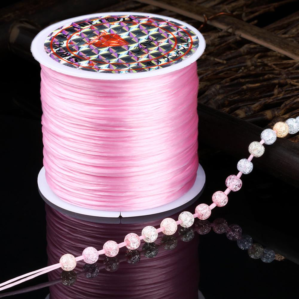 Нейлоновая нить Шнур для рукоделия Бижутерия Эластичные шнуры Новый эластичный шнур Браслеты Ожерелье