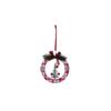 Round Christmas Decoration Decorative Christmas Wooden Pendant Navidad Gift   DIY