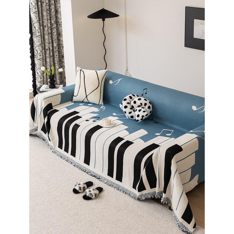 Chenille Sofa Cover Towel Anti-Scratching Sofa Cover Dust Cloth Sofa Cushion Non-Slip Cushion Four Seasons Universal