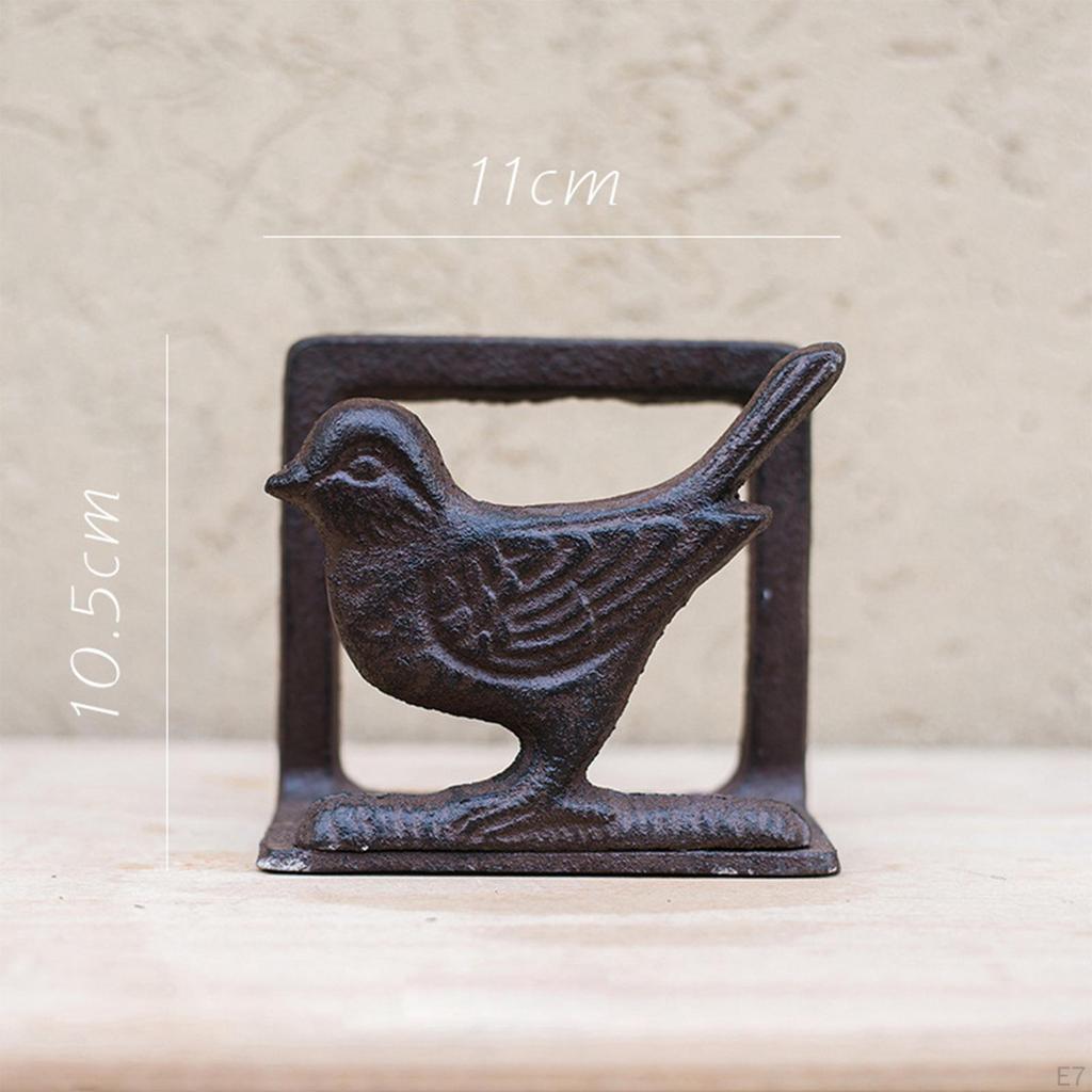 Elegant Napkin Holder for Dining Table - Vintage Iron Design