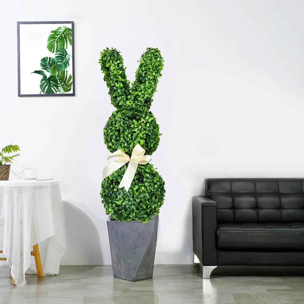 -shaped Plants, Simulated Ground Inserts, Suitable For Easter Porch Decoration Outdoor And Indoors