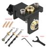 For Drilling Guide Locator Puncher Tools 3 In 1 Doweling Jig Woodworking Pocket Hole Jig Adjustable With 8/15mm Drill Bit