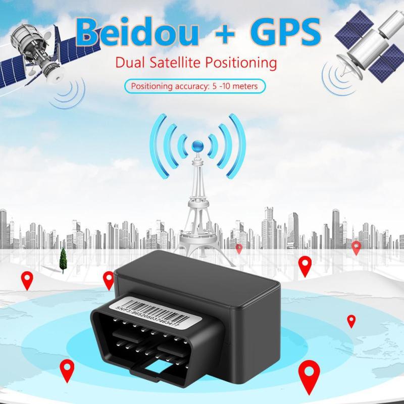 CANXING OBD Автомобильный GPS-трекер Mv33 Голосовой монитор Несколько сигналов тревоги 9-40 В Противоугонный OBDII локатор слежения