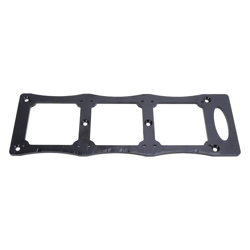 Шаблон для монтажной коробки типа 86 из углеродистой стали, устойчивый к ржавчине, с 3 отверстиями для розеток, устройство для вырезания отверстий