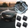 4Pcs Window Switch Button Cap Set For BMW E46 323i 325i 330i M3 328i 61316902183